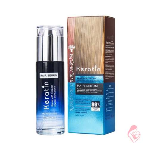 Keratin Nutrition Moisturizing & Smooth Hair Serum – 80ml