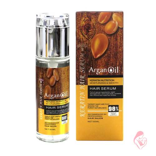 Argan Oil Sulfate Free Keratin Nutrition Hair Serum – 80ml