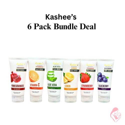 Kashee’s Whitening Face Wash Bundle – Brightening & Deep Cleansing Skincare Set