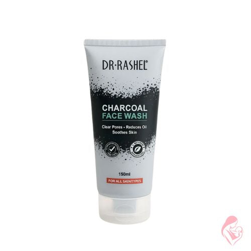 Dr. Rashel Black Charcoal Purifying Face Wash 100g – Deep Cleansing & Oil Control