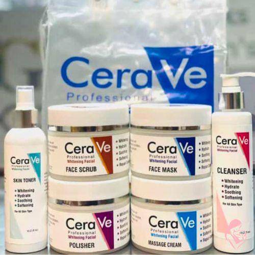 CeraVe Professional Whitening Facial Kit – 6 Step Brightening Skincare Set