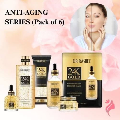 DR RASHEL 24K Gold Radiance & Anti-Aging Series – Pack of 6