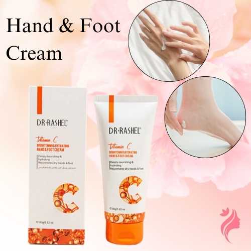 Dr Rashel Vitamin C Brightening & Hydrating Hand & Foot Cream – 100g