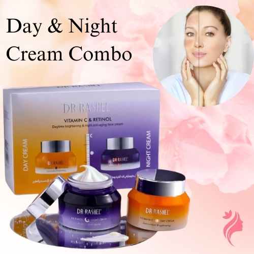 Dr Rashel Vitamin C & Retinol Day & Night Cream Combo
