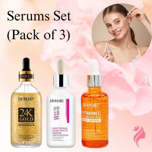 Dr Rashel Serums Set – Pack of 3
