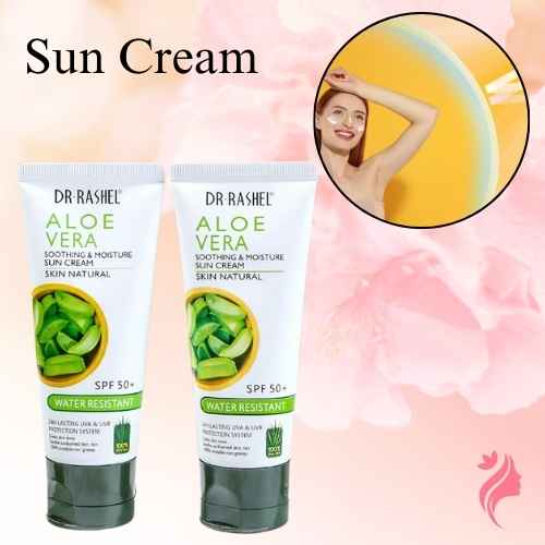 Dr Rashel Aloe Vera Soothing & Moisture Sun Cream SPF 50+ – 60g