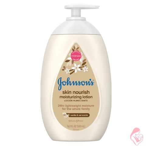 Johnson’s Skin Nourish Moisturizing Baby Lotion with Vanilla & Oat – 500mL