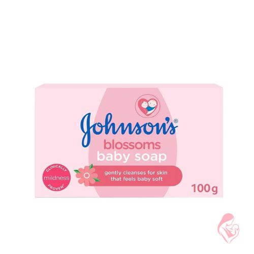 Johnson's Blossoms Baby Soap – 100g | Gentle Moisturizing Soap Bar