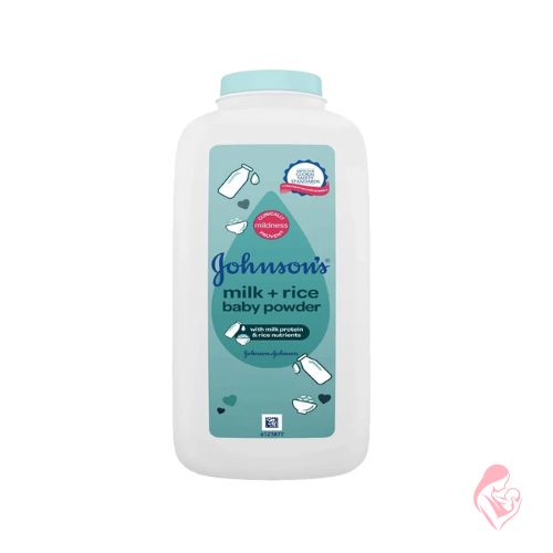 Johnson's Baby Powder Milk + Rice – 100g | Nourishing & Gentle Care