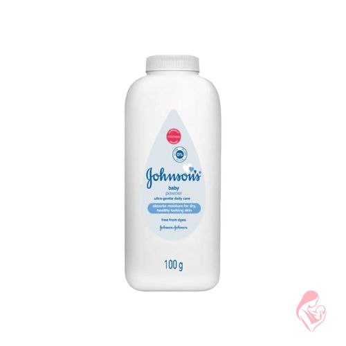 Johnson's Baby Powder White 100g | Hypoallergenic & Gentle Care