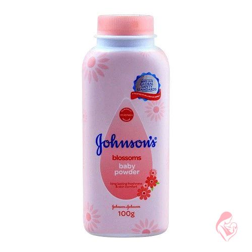 Johnson's Baby Powder Pink Blossoms 100g | Gentle & Hypoallergenic
